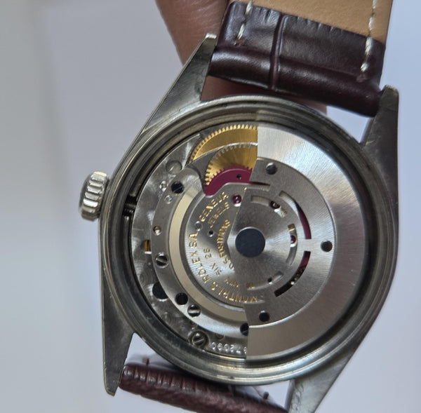 Rolex Oyster Datejust 1601 - Silver pie pan dial - Steel and Gold - Automatic Vintage Watch