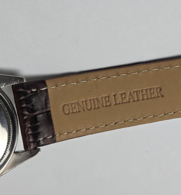 Rolex Oyster Datejust 1601 - Silver pie pan dial - Steel and Gold - Automatic Vintage Watch