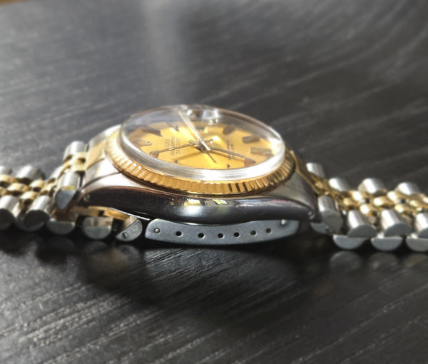 Rolex Datejust Ref. 16013- 18ct gold and Steel -1980 -  Vintage Men's/Unisex Watch
