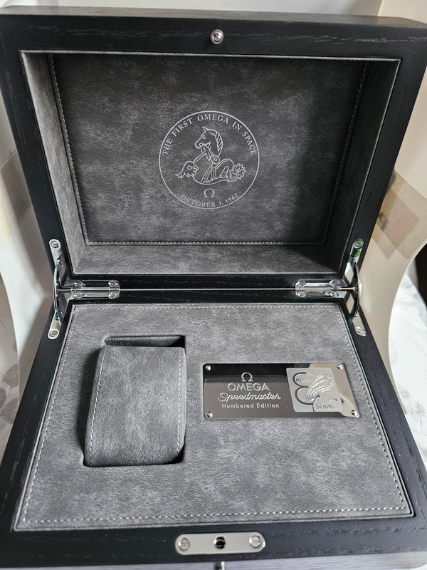 Omega Speedmaster Numbered Edition "First Omega In Space" Watch Box