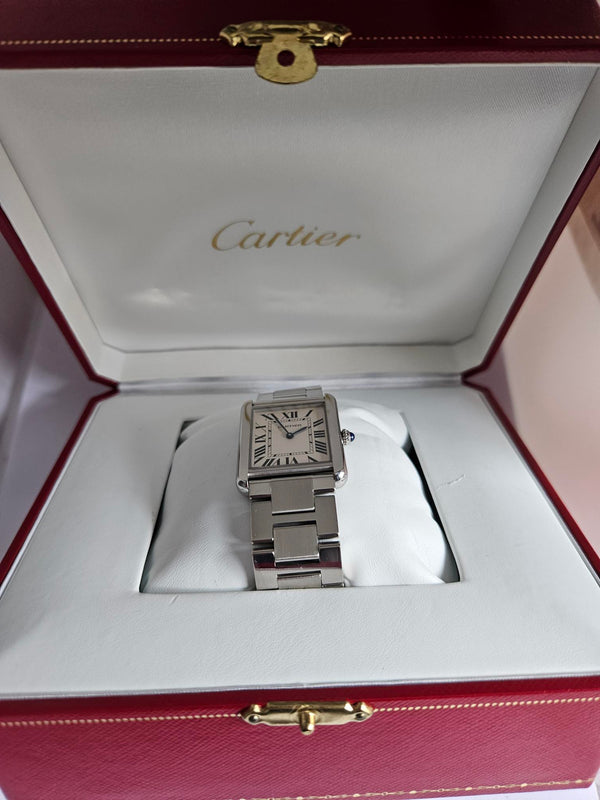 Cartier Tank Solo W5200014/3169 27mm Quartz Men's/Unisex Watch