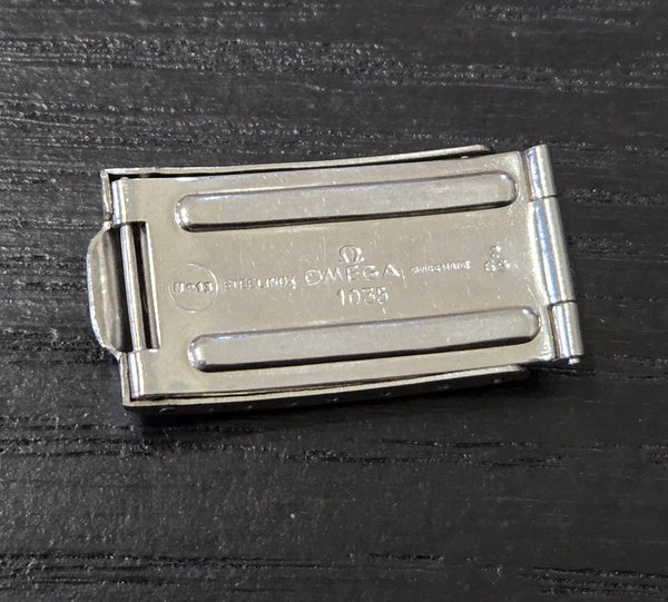 Omega 1035 Flat Link Bracelet Clasp for Speedmaster & Seamaster-1969 - Vintage