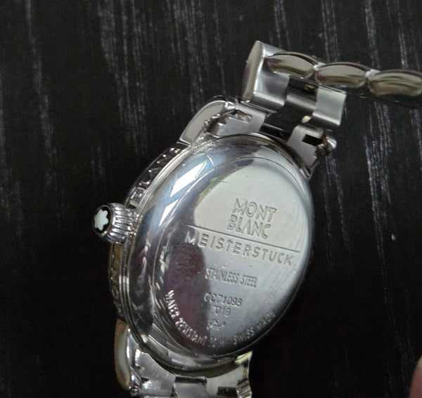 MONTBLANC Meisterstück 7019 Date -Automatic - Men's Watch- Extra leather strap