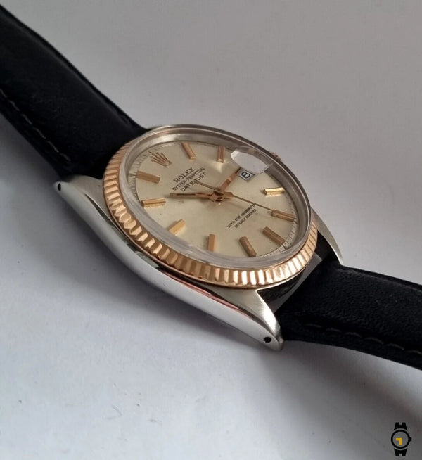 Rolex Oyster Perpetual Datejust Unisex Watch - Pie Pan Dial Ref. 1601 Wristwatch