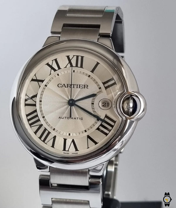 Cartier Ballon Bleu Automatic 42Mm Mens Watch - Ref. 3001 W69012Z4 Wristwatch