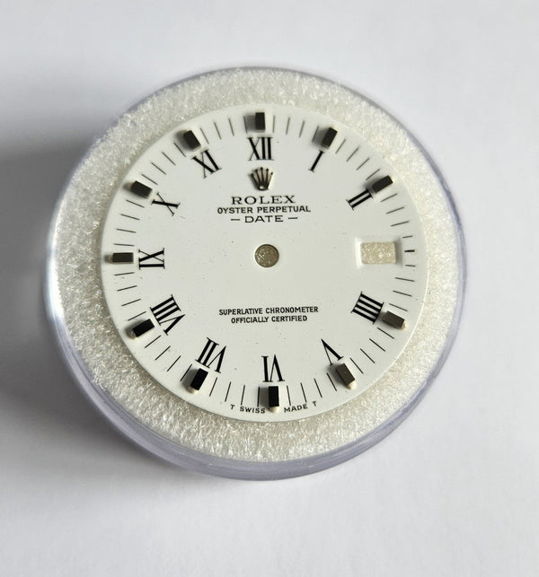 Rolex Datejust 34mm white - buckley dial - 15210 - 15200