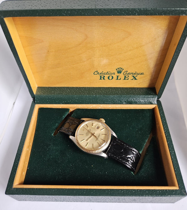 Rolex Datejust 16013- 18K gold and Steel - Vintage Men's/Unisex Watch