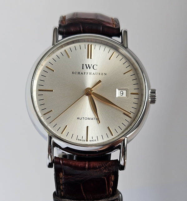 IWC Portofino Silver Dial - Automatic Watch- IW356307 - front side 