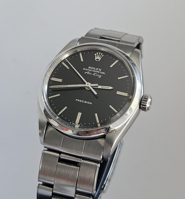 Rolex Oyster Perpetual Air-King Precision 5500- Black dial - Cal 1530