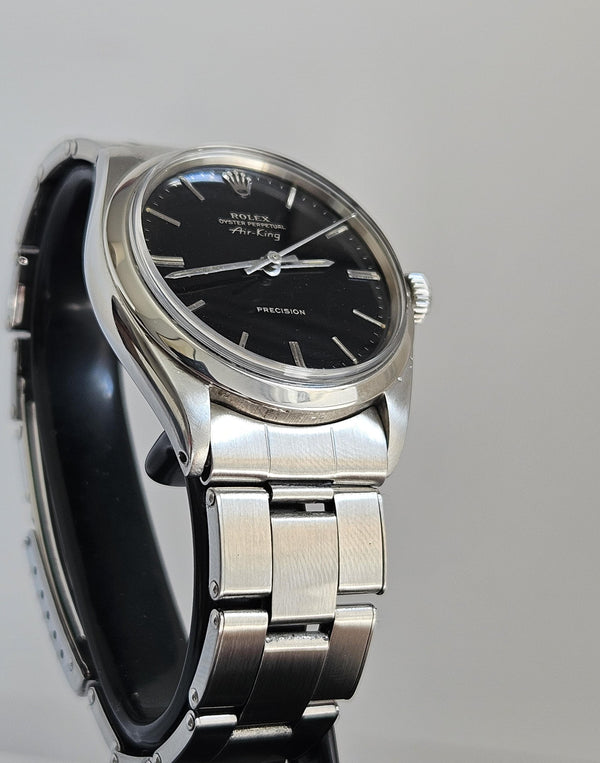 Rolex Oyster Perpetual Air-King Precision 5500- Black dial - Cal 1530