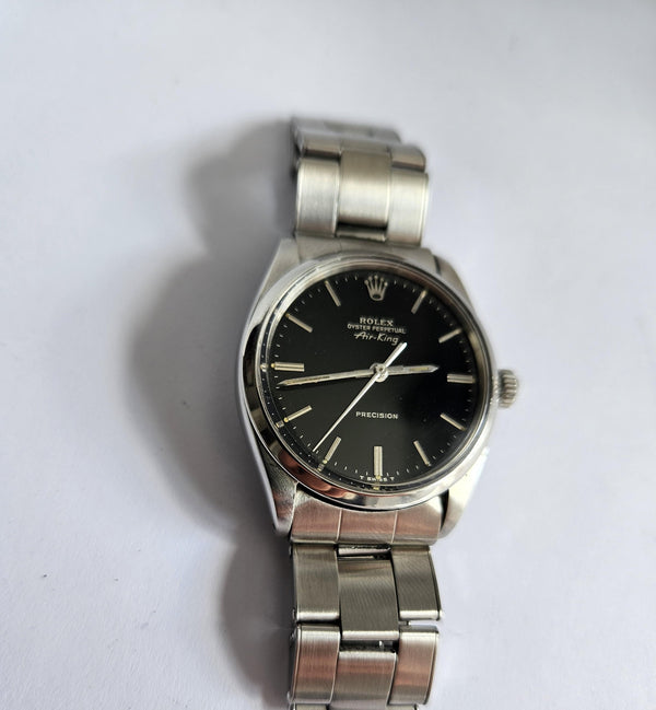 Rolex Oyster Perpetual Air-King Precision 5500- Black dial - Cal 1530