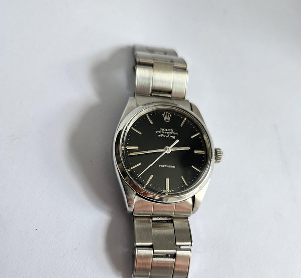 Rolex Oyster Perpetual Air-King Precision 5500- Black dial - Cal 1530