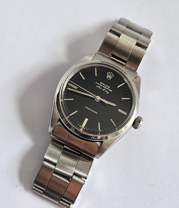 Rolex Oyster Perpetual Air-King Precision 5500- Black dial - Cal 1530