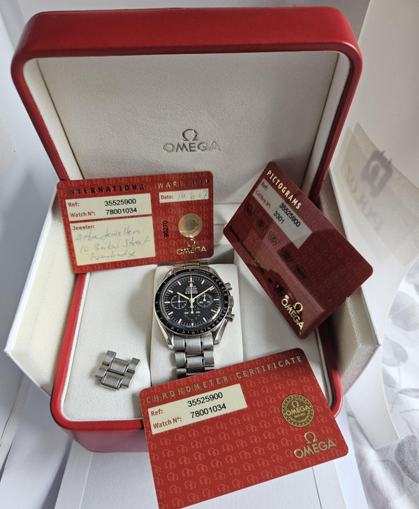 Omega Speedmaster Chronograph Racing - Schumacher - Ref. 3552.59