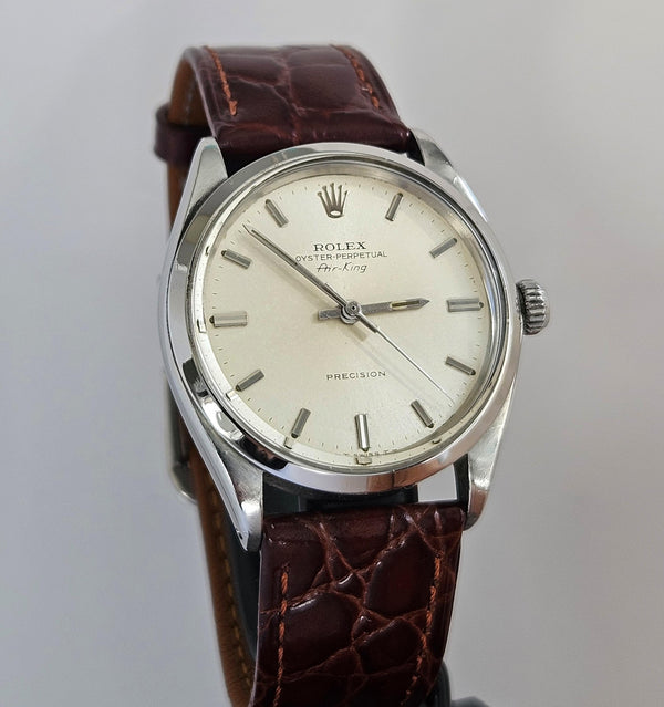 Rolex Oyster Perpetual Air King Precision Automatic - Silver dial - Ref. 5500