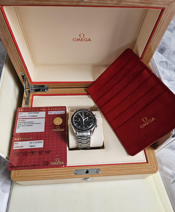 Omega Speedmaster Professional Moonwatch - Sapphire sandwich- Ref. 35.73.50.00