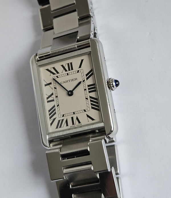 Cartier Tank Solo W5200014/3169 27mm Quartz Men's/Unisex Watch