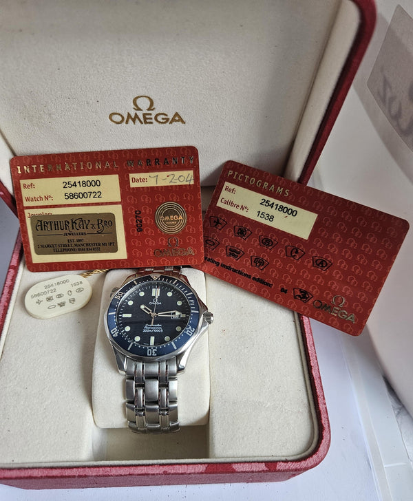 OMEGA Seamaster Professional 300M Men's Watch - 2541.80.00 - 41mm - Full SET