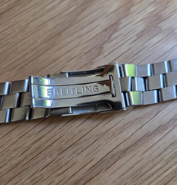 Breitling Professional II Steel watch bracelet -Genuine - 22mm