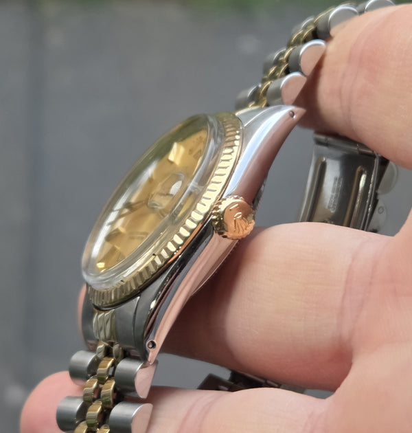 Rolex Datejust Ref. 16013- 18ct gold and Steel -1980 -  Vintage Men's/Unisex Watch