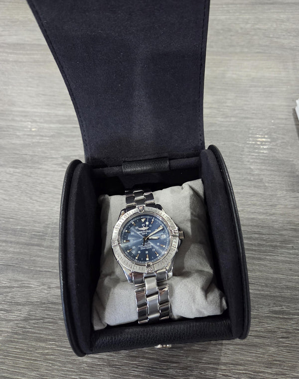 Breitling Colt Ocean Automatic A17350 - Mens Watch - Blue Dial