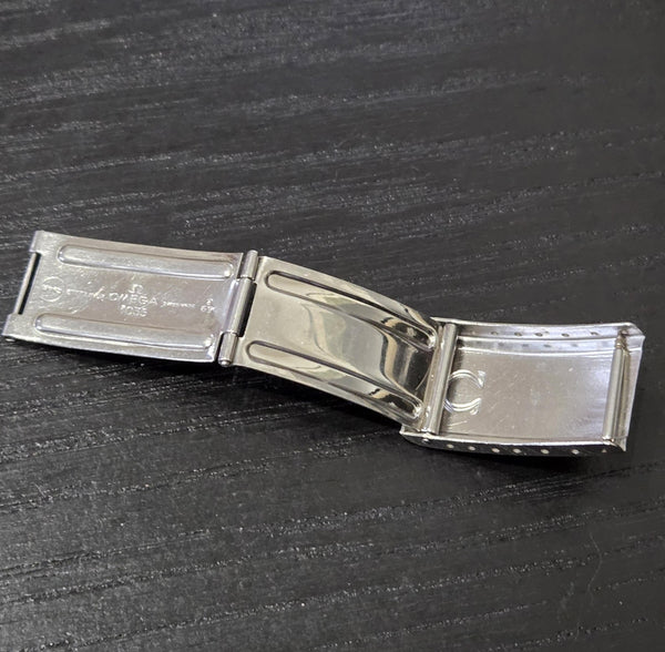Omega 1035 Flat Link Bracelet Clasp for Speedmaster & Seamaster-1969 - Vintage